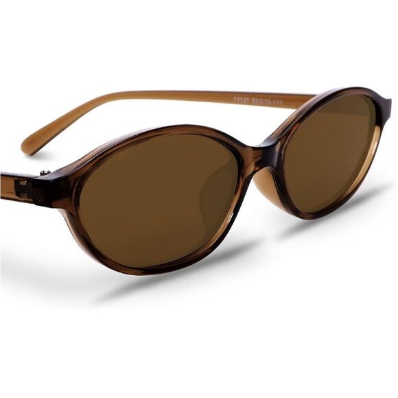 New retro oval sunglasses
